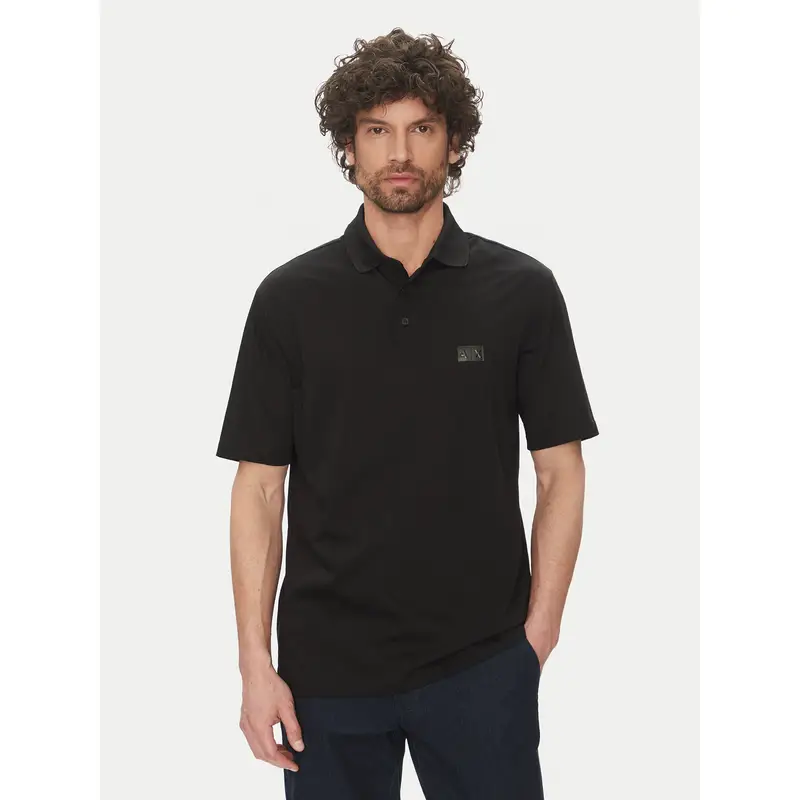 Armani Exchange Polo Nero 3222947