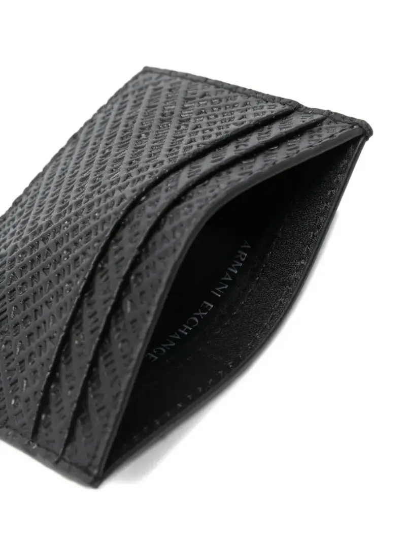 portacarte armani exchange NERO miniatura 3