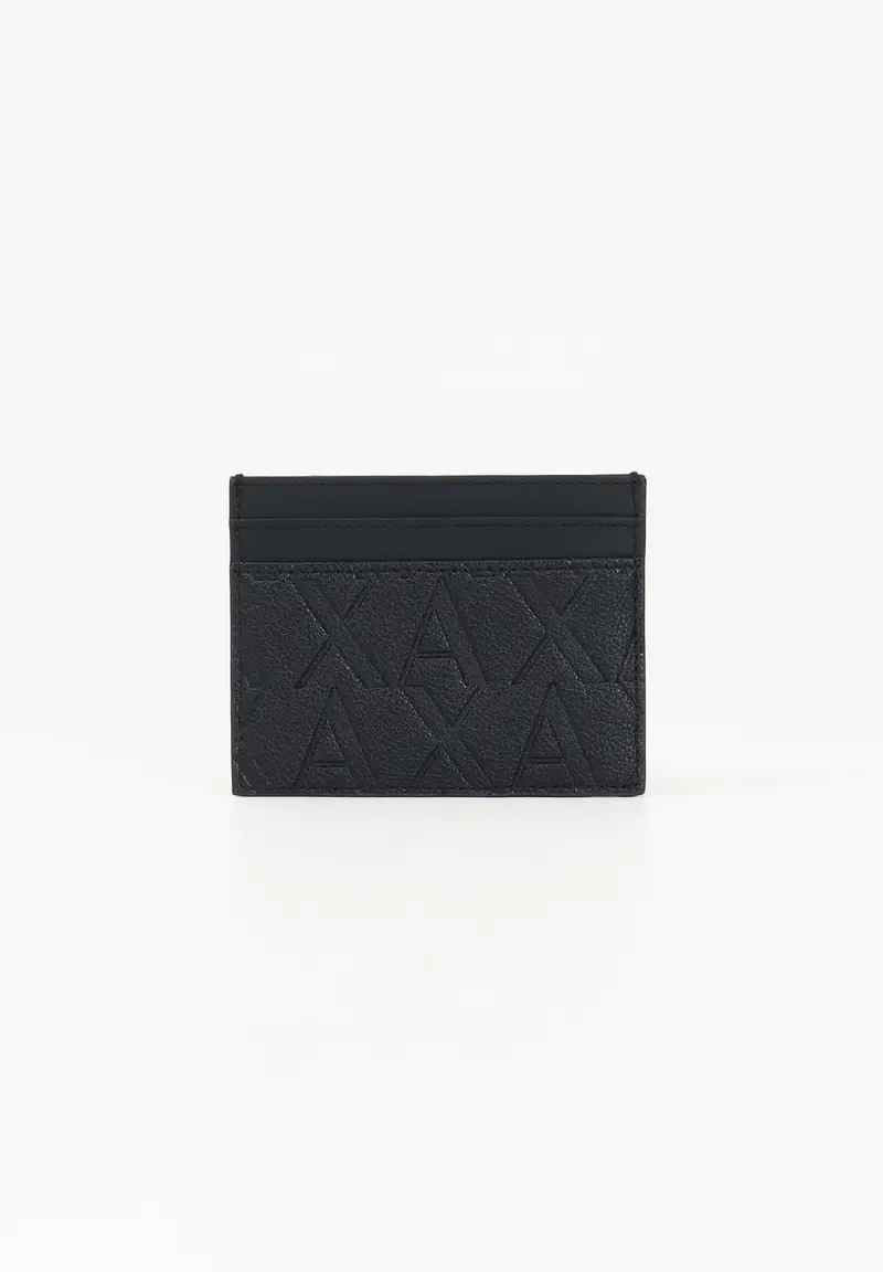 ARMANI EXCHANGE Portacarte nero da uomo
