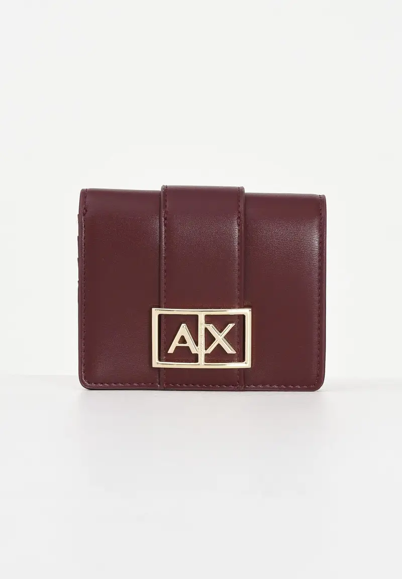 Armani Exchange Portafogli Donna Bordeaux 1345414