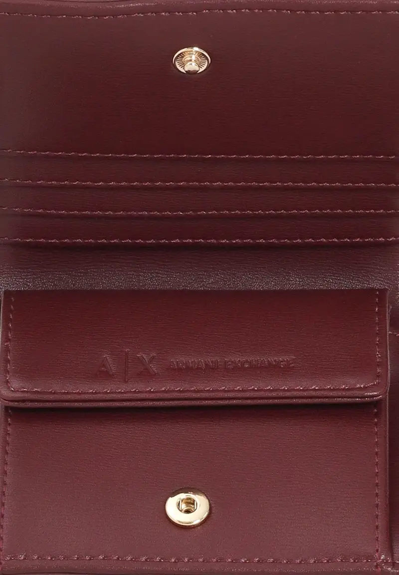 Armani Exchange Portafogli Donna Bordeaux 1345414 miniatura 3