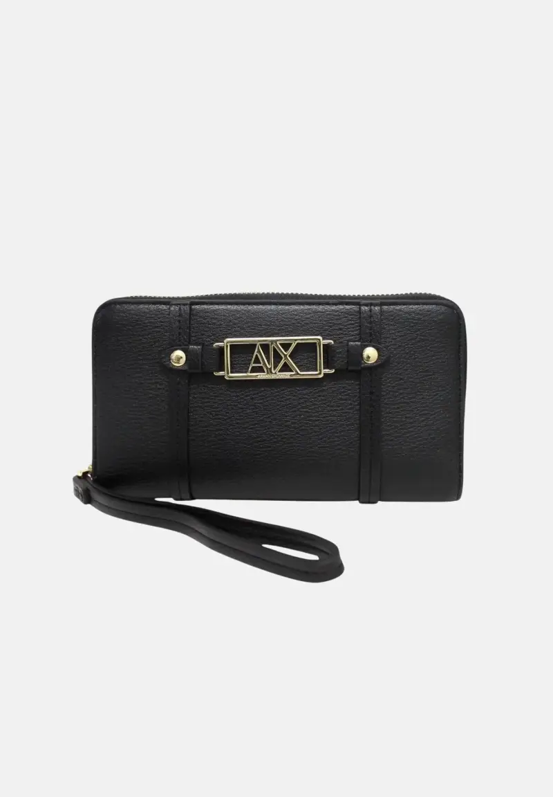 Portafogli nero da donna