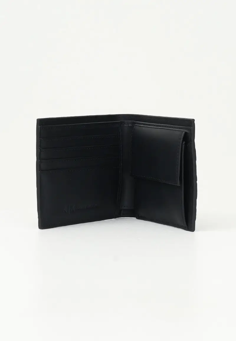 Armani Exchange Portafogli Uomo Nero 921755 miniatura 2