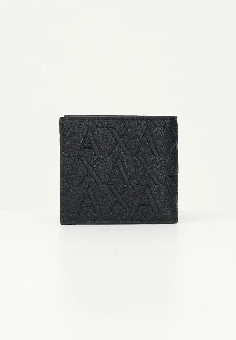 Armani Exchange Portafogli Uomo Nero 921755 miniatura 3