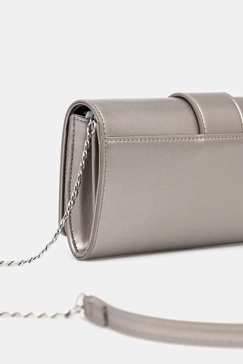 portafoglio donna colore argento XW000358 AF12039 miniatura 3