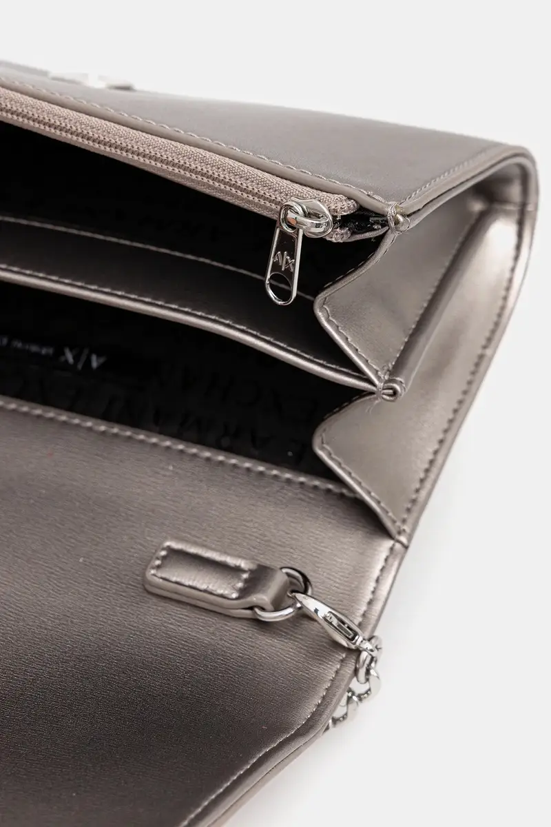 portafoglio donna colore argento XW000358 AF12039 miniatura 4