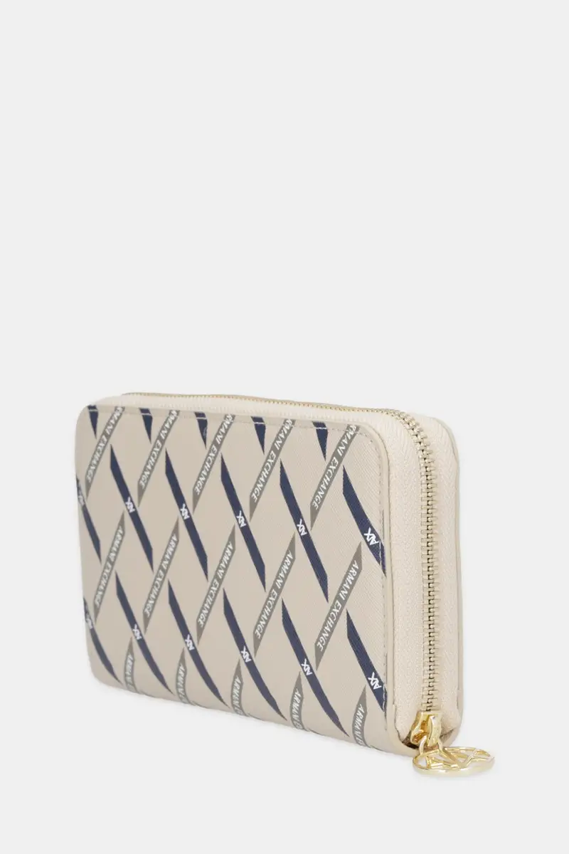 portafoglio donna colore beige XW000359 AF17155 miniatura 2