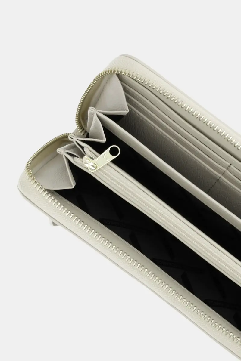 portafoglio donna colore beige XW002124 AF17117 miniatura 4