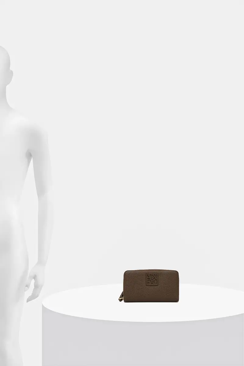 portafoglio donna colore marrone XW000361 AF11902 miniatura 5
