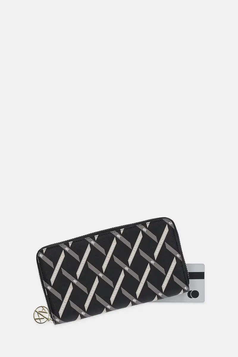 portafoglio donna colore nero XW000359 AF17155 miniatura 3