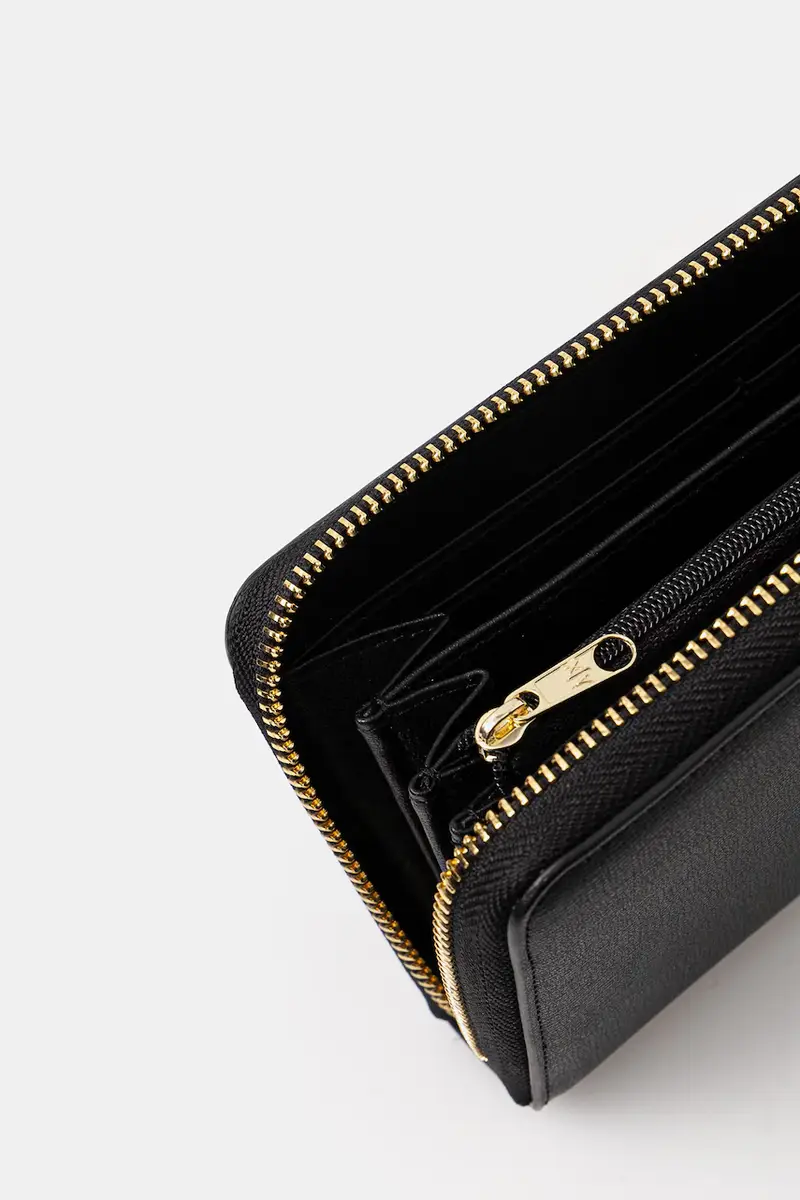 portafoglio Nero miniatura 3