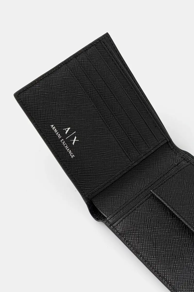 Armani Exchange Portachiavi Uomo Nero 3152264 miniatura 4