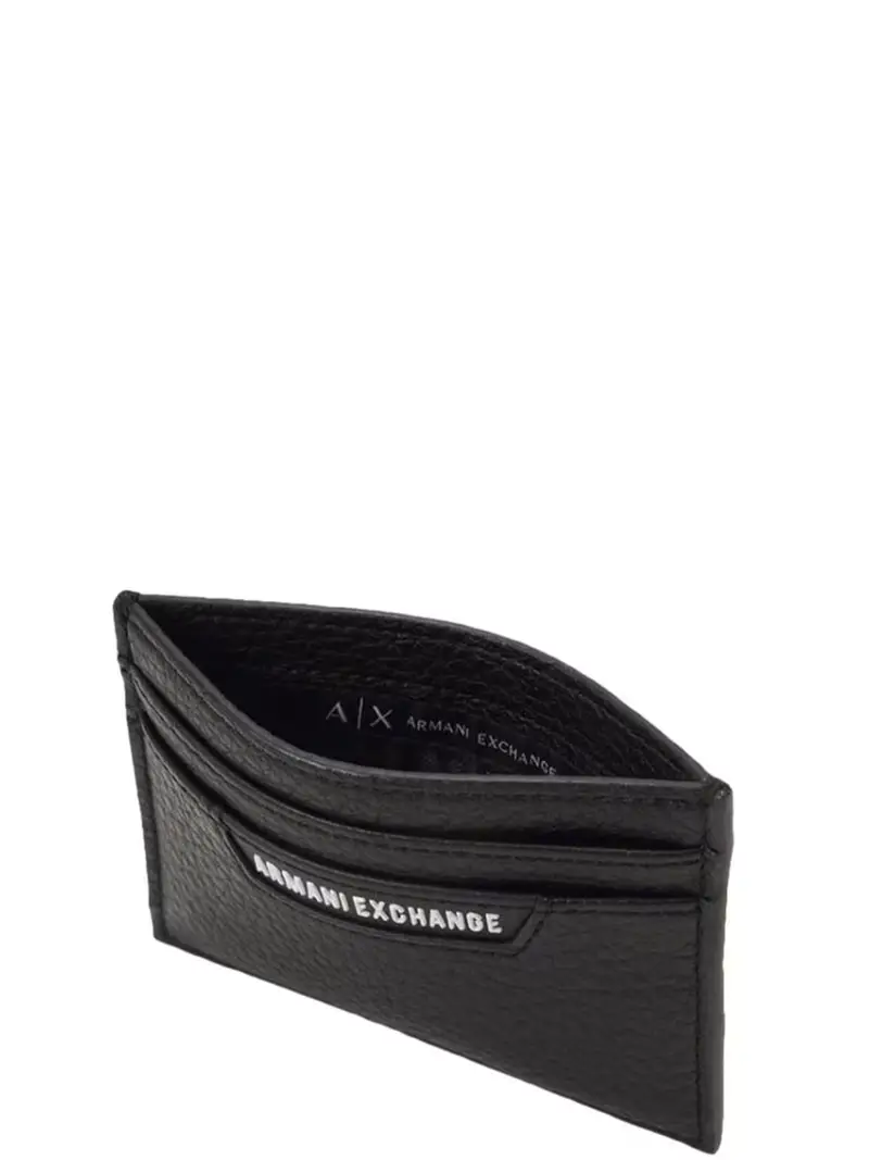 Armani Exchange Portamonete Nero 4181444 miniatura 2