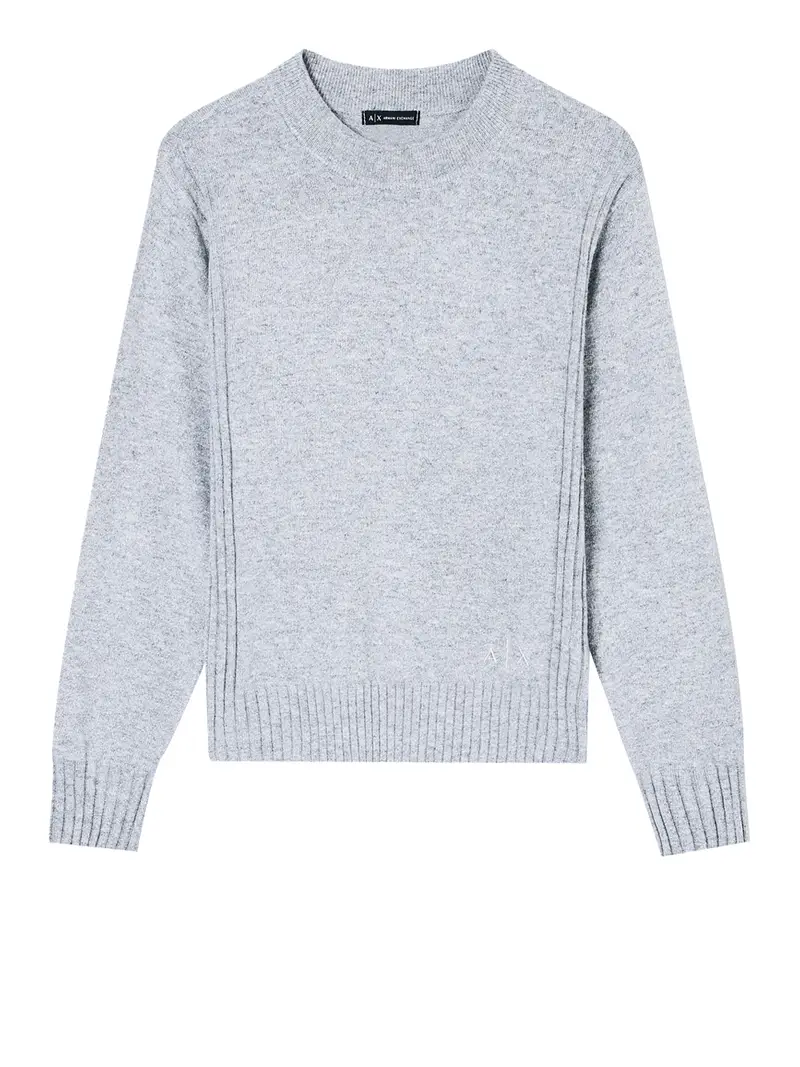 pullover armani exchange da donna - grigio