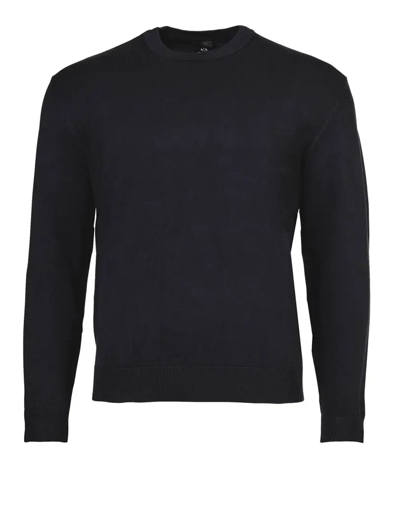 pullover armani exchange da uomo - blu