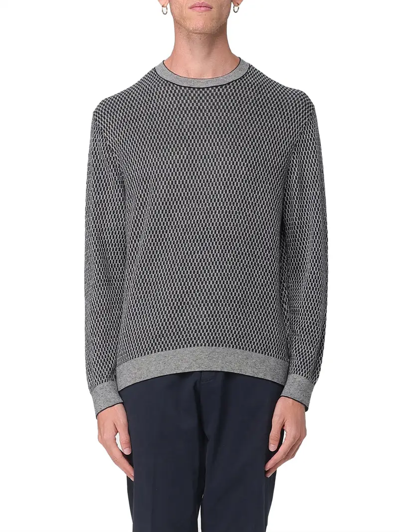 pullover armani exchange da uomo - blu