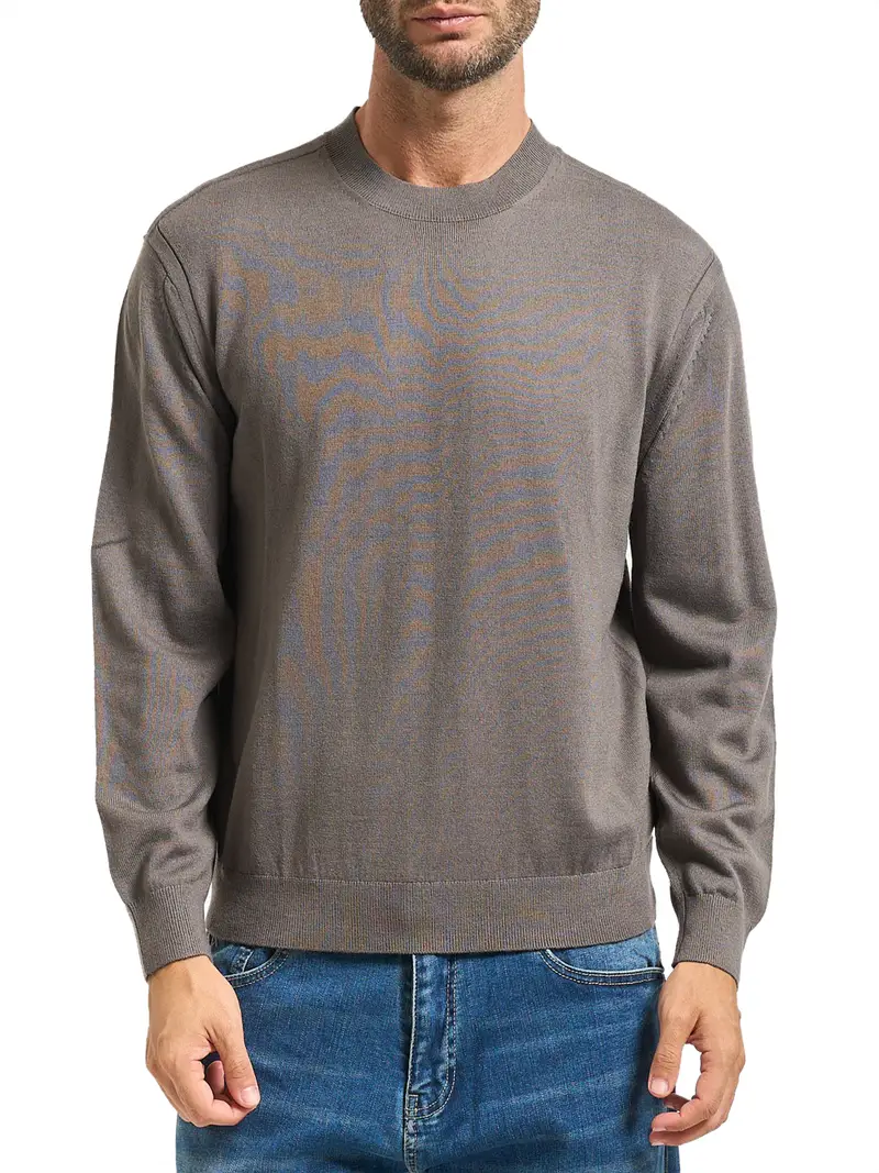 pullover armani exchange da uomo - grigio
