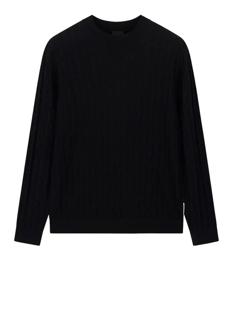 pullover armani exchange da uomo - nero