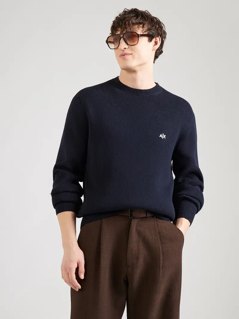 Pullover navy miniatura 2