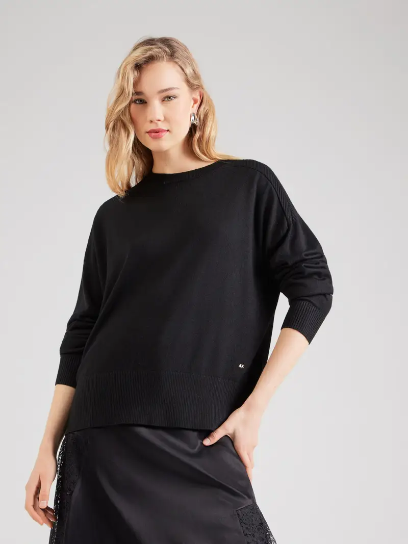 Pullover nero miniatura 3