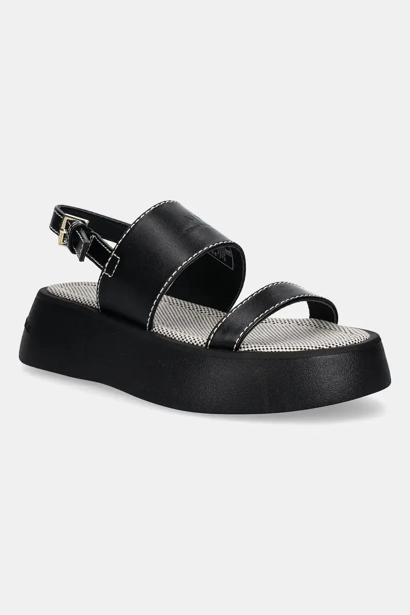 sandali donna colore nero XDP054 XV921 00002
