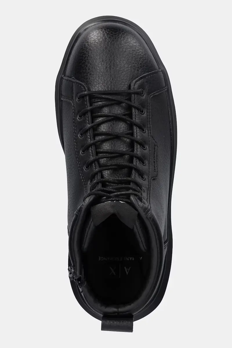 scarpe in pelle uomo colore nero XM001963 AF19402 UC001 miniatura 4