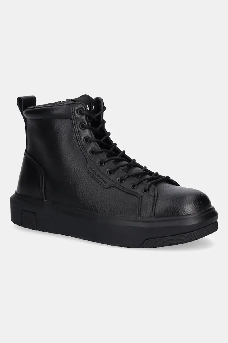 scarpe in pelle uomo colore nero XM001963 AF19402 UC001