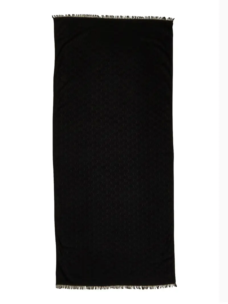 sciarpa armani exchange da uomo - nero