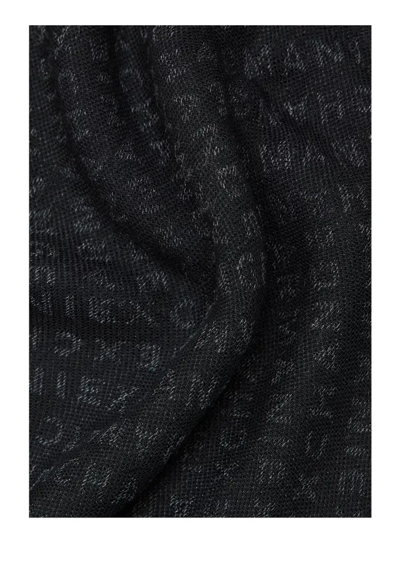 Sciarpa Uomo Black miniatura 3