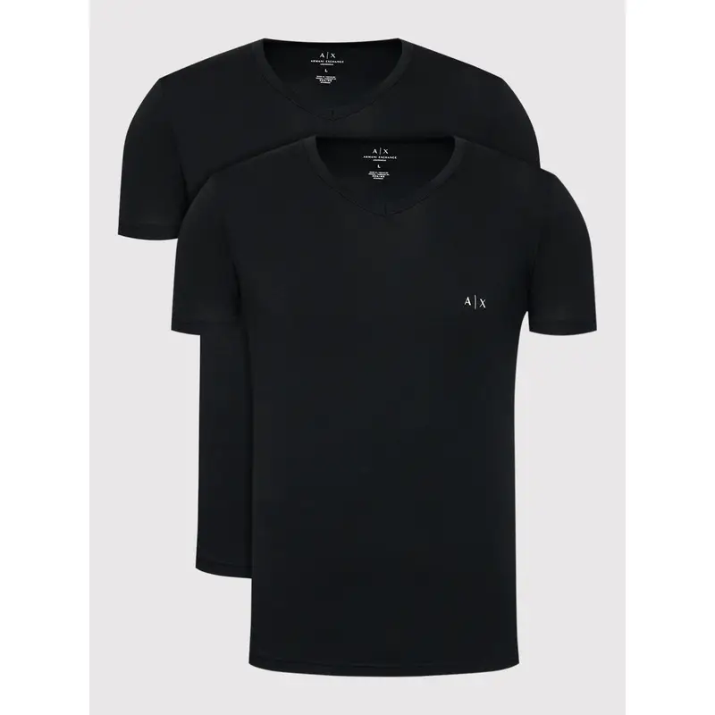 Set di 2 T-shirt 956004 CC282 07320 Nero Regular Fit