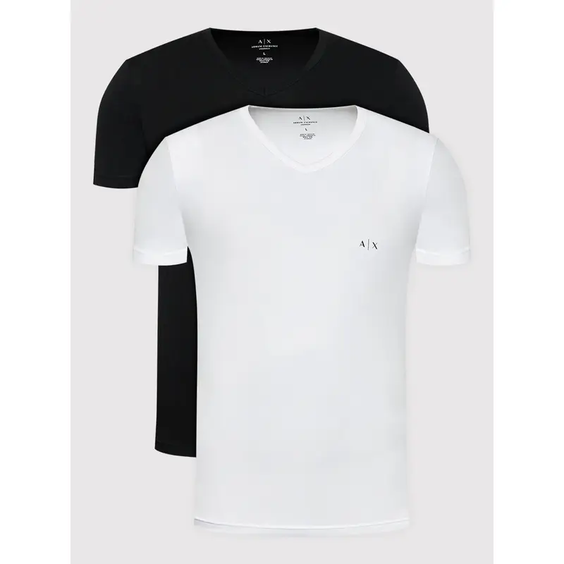 Set di 2 T-shirt 956004 CC282 42520 Nero Regular Fit