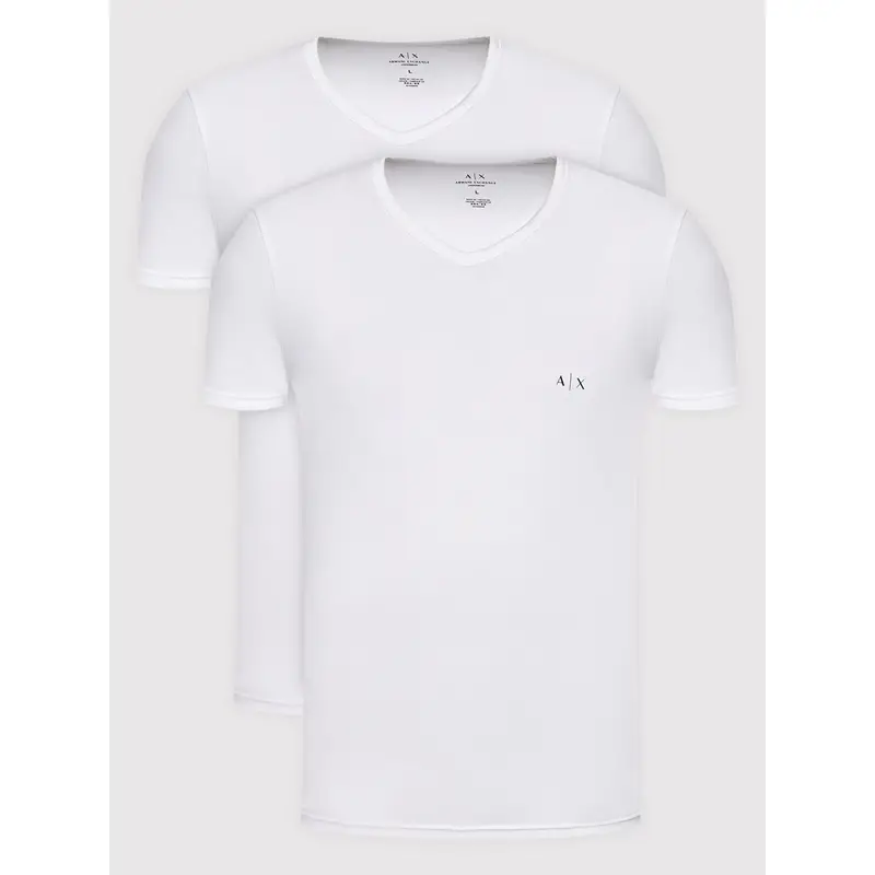 Set di t-shirt 956004 CC282 04710 Bianco Regular Fit