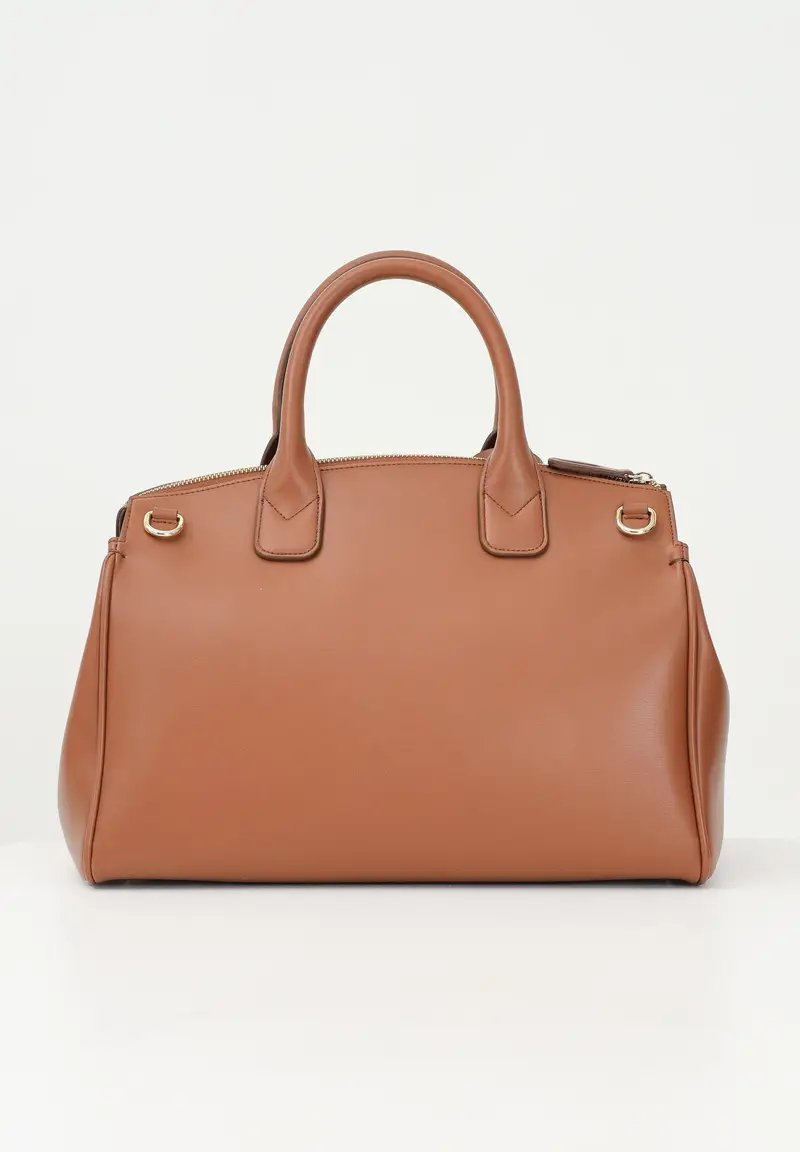 ARMANI EXCHANGE Shopper Boston color cammello da donna miniatura 2