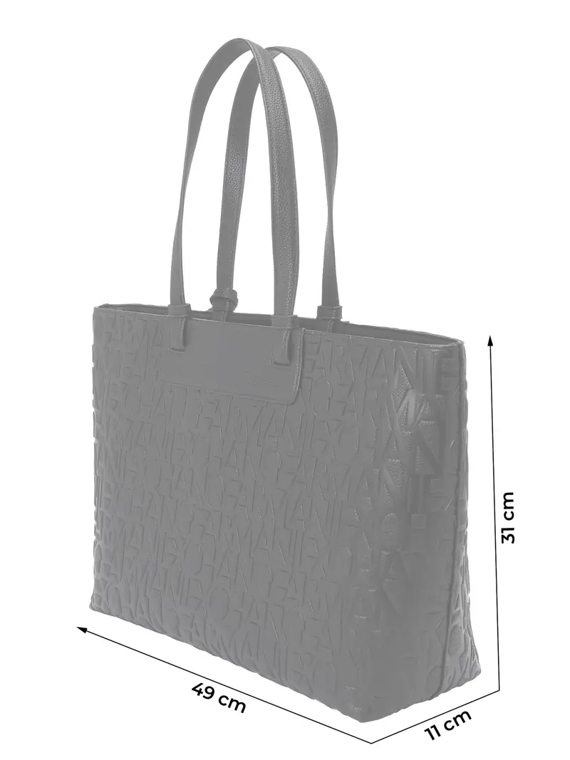 ARMANI EXCHANGE Shopper 'LIZ'  nero miniatura 2