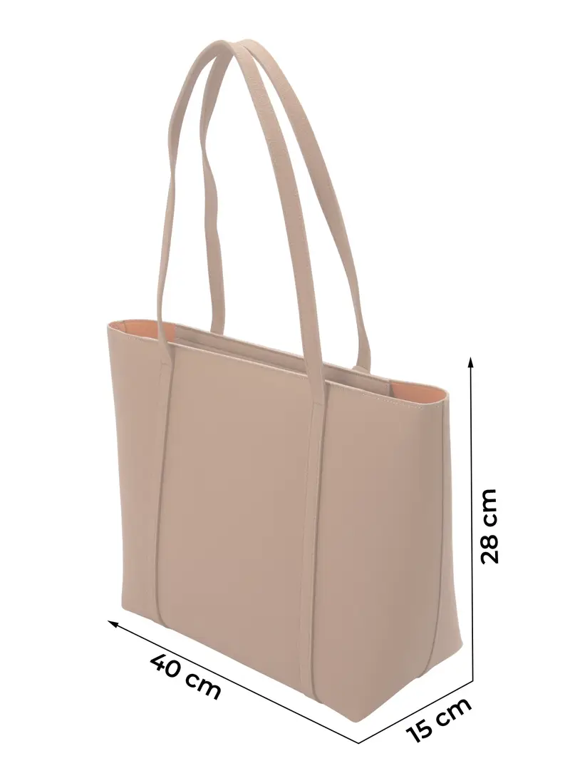 Shopper marrone miniatura 2
