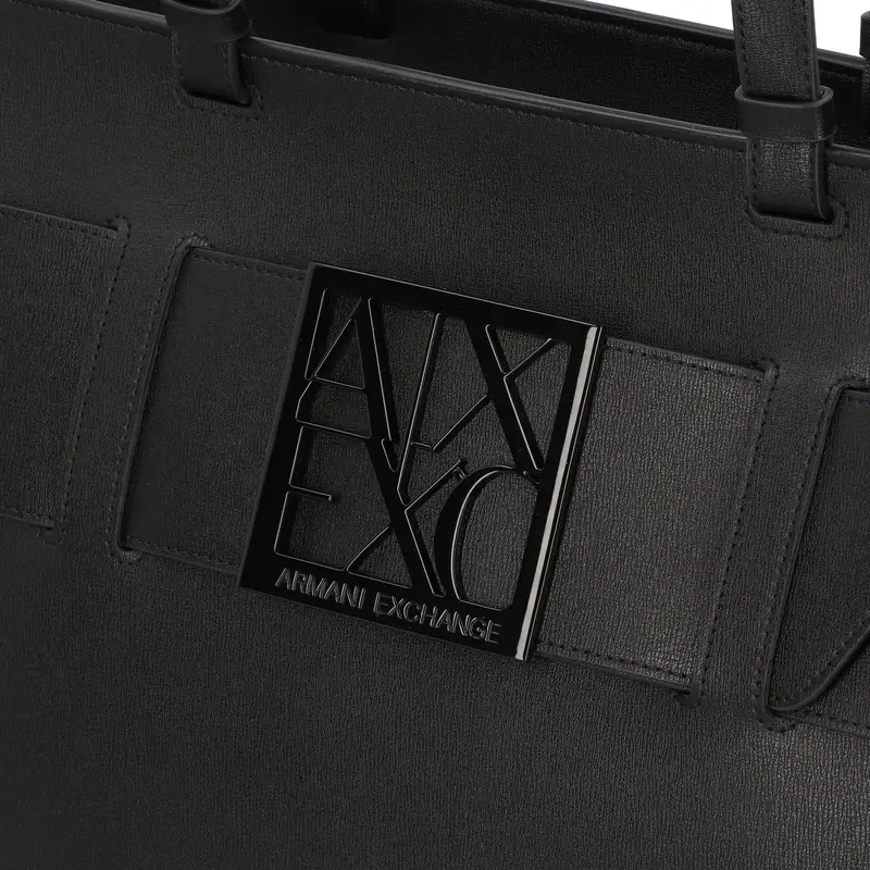 ARMANI EXCHANGE Shopper  nero miniatura 3