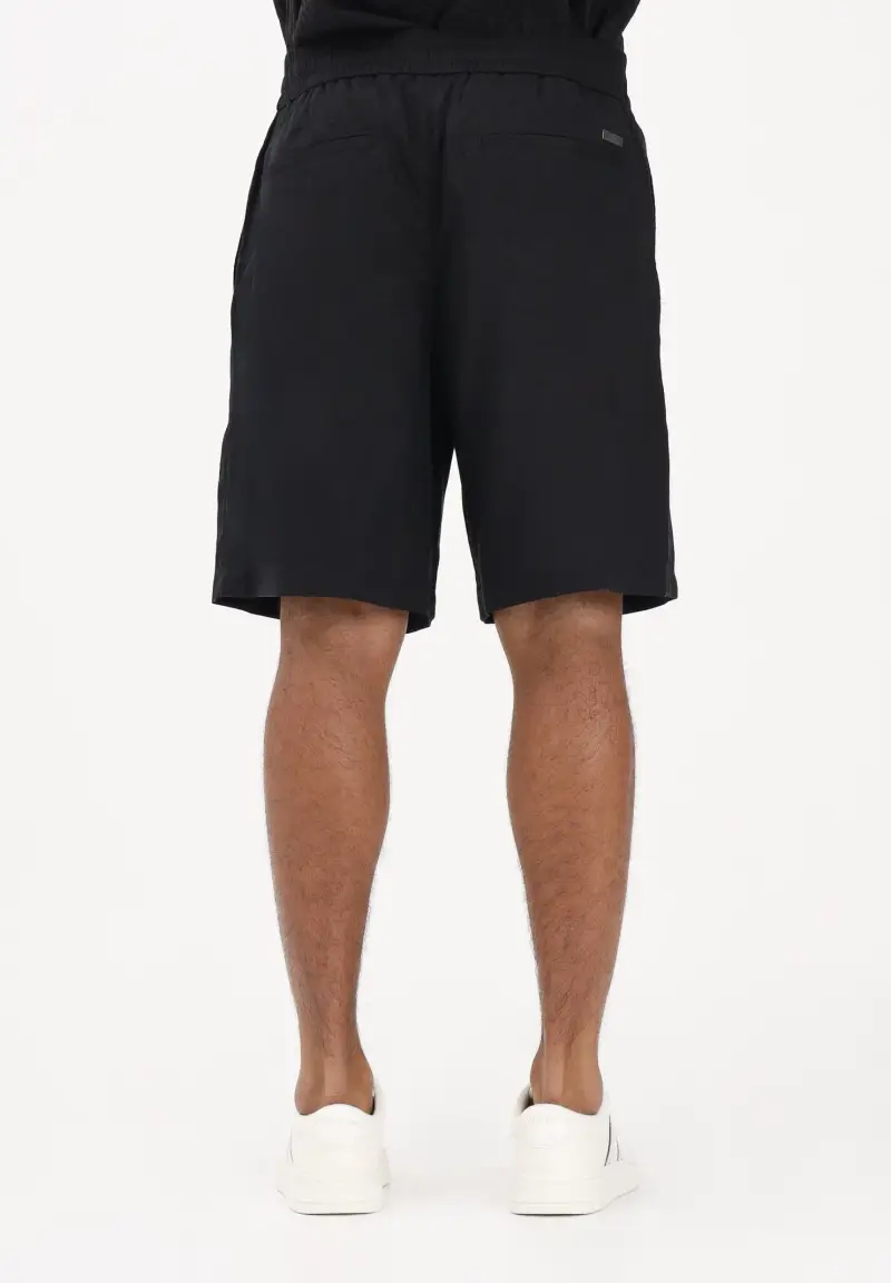 Shorts nero da uomo miniatura 3