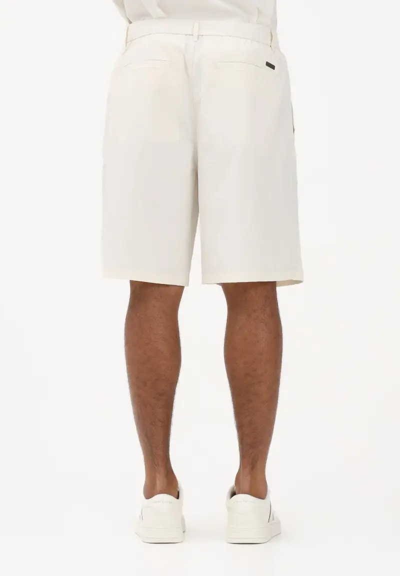 Shorts panna da uomo miniatura 3