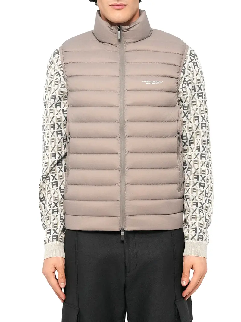 smanicato armani exchange da uomo - beige