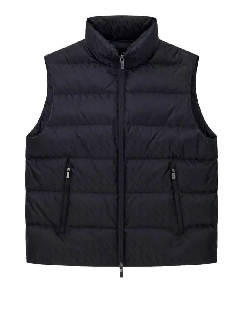 smanicato armani exchange da uomo - nero