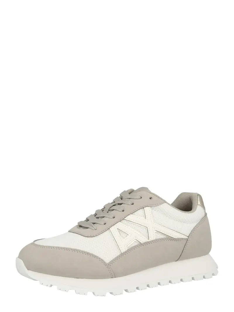Sneaker bassa écru / beige scuro Écru