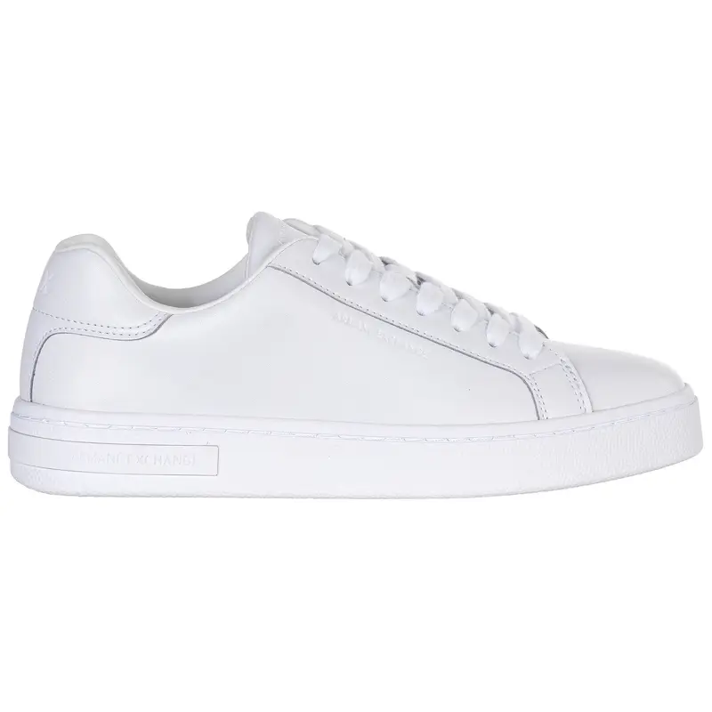 ARMANI EXCHANGE Sneaker bassa 'LONDON ACTION'  bianco