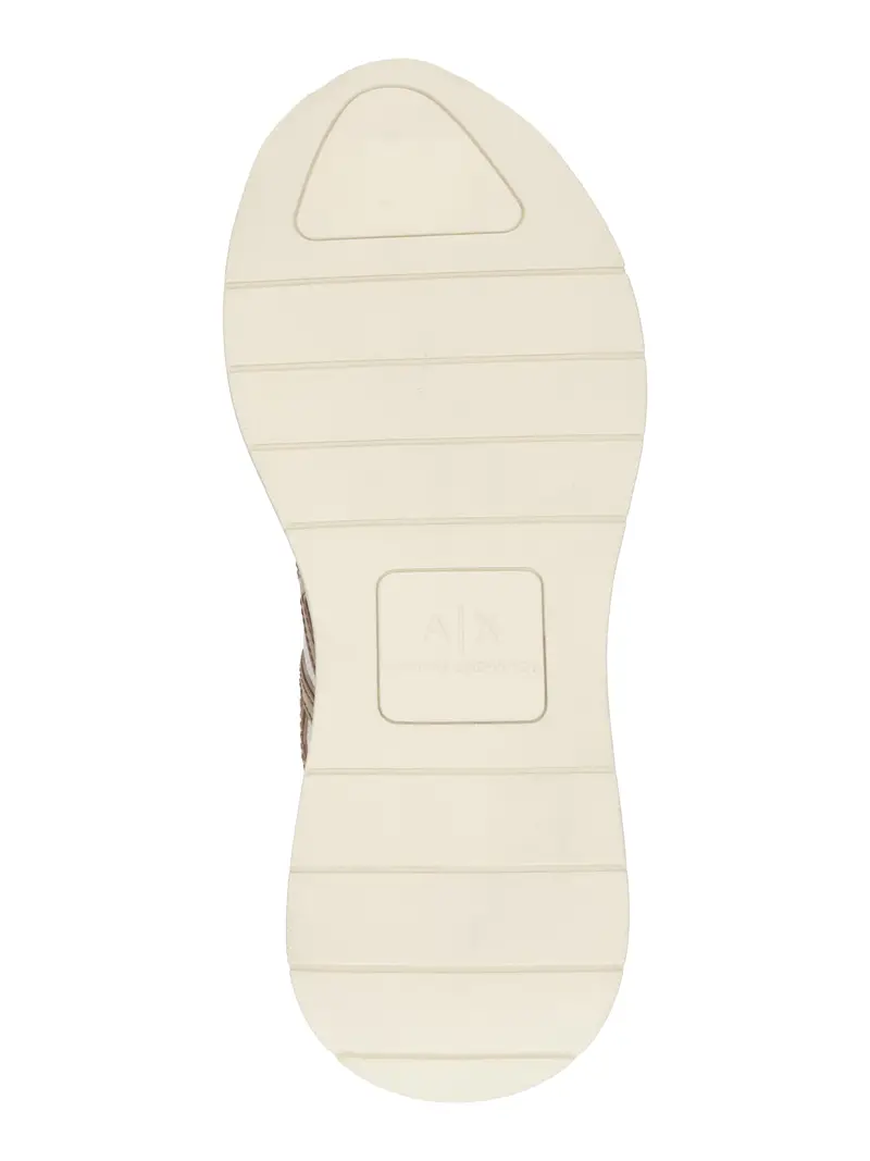 Sneaker bassa marrone / offwhite miniatura 3