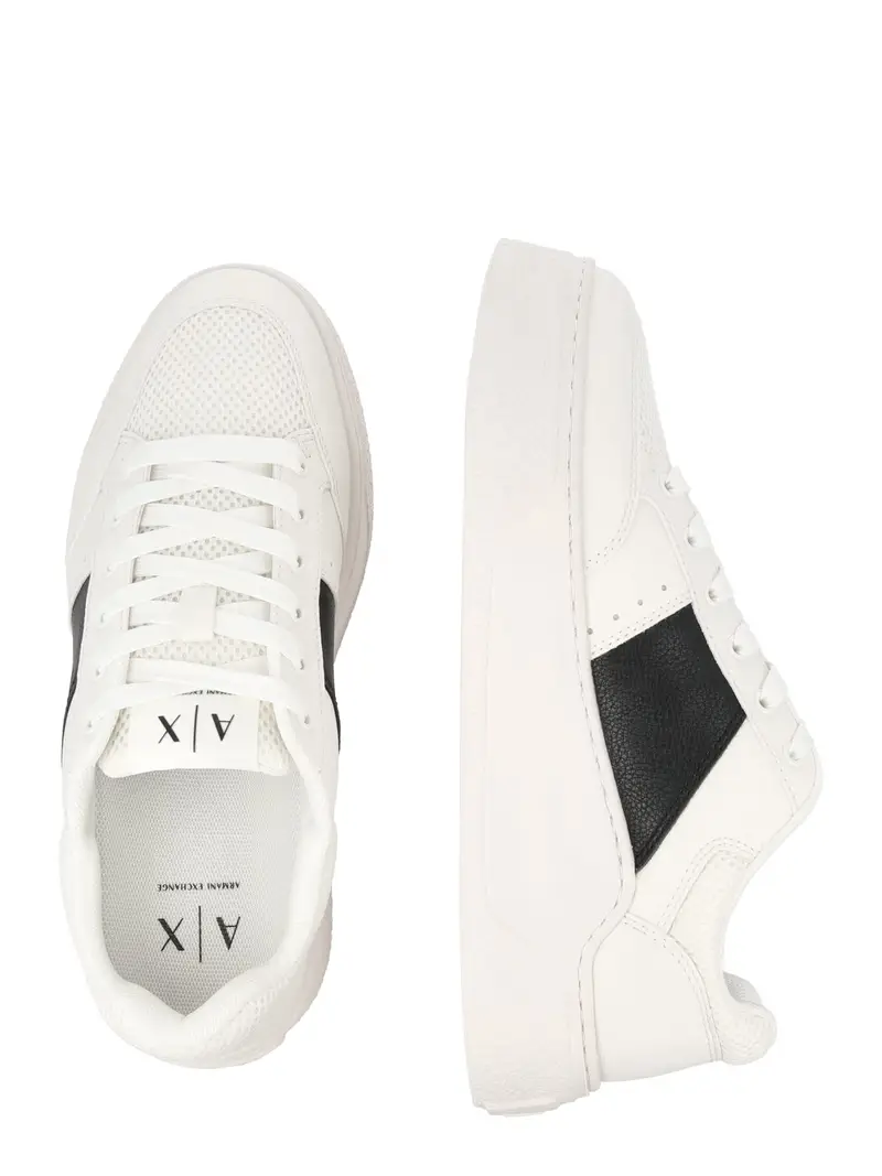 Sneaker bassa nero / offwhite miniatura 3