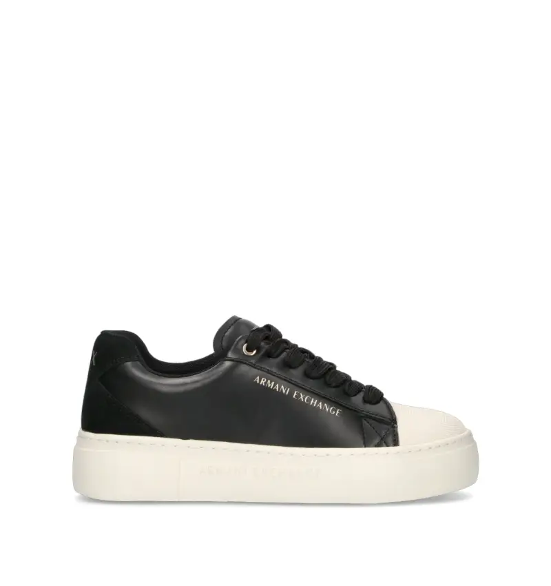 Sneaker donna nera/bianca Vario