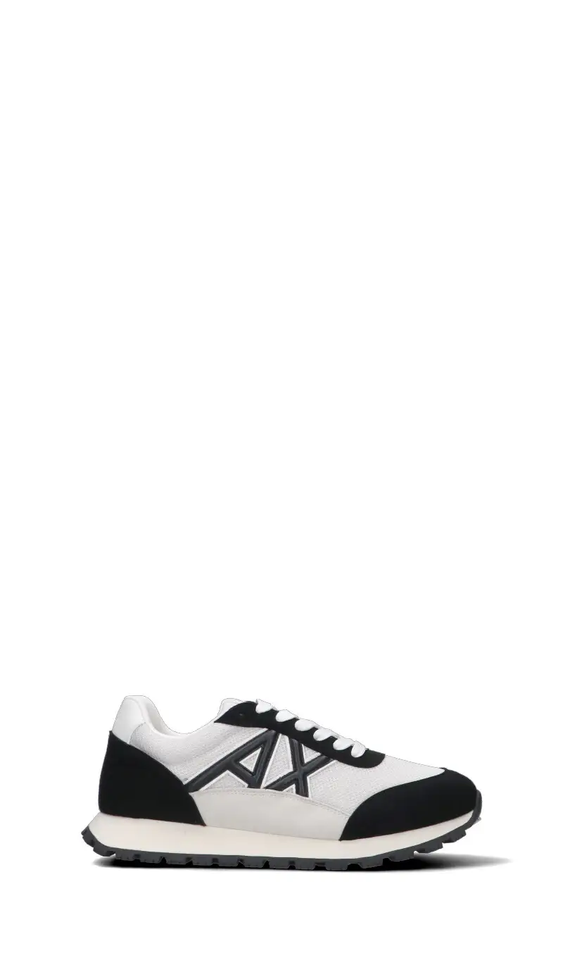 Sneaker uomo bianca/nera Vario