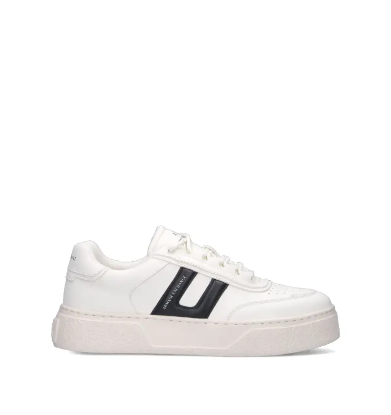 Sneaker uomo bianca/nera Vario