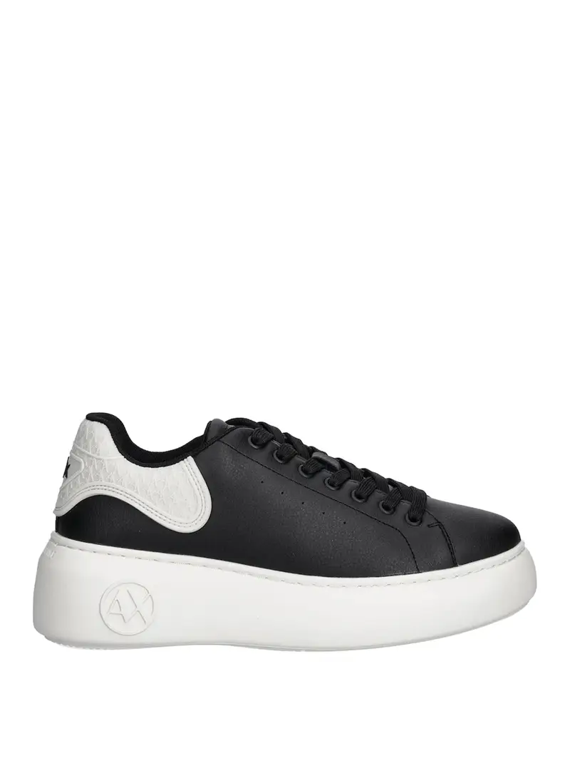 sneakers armani exchange da donna - nero