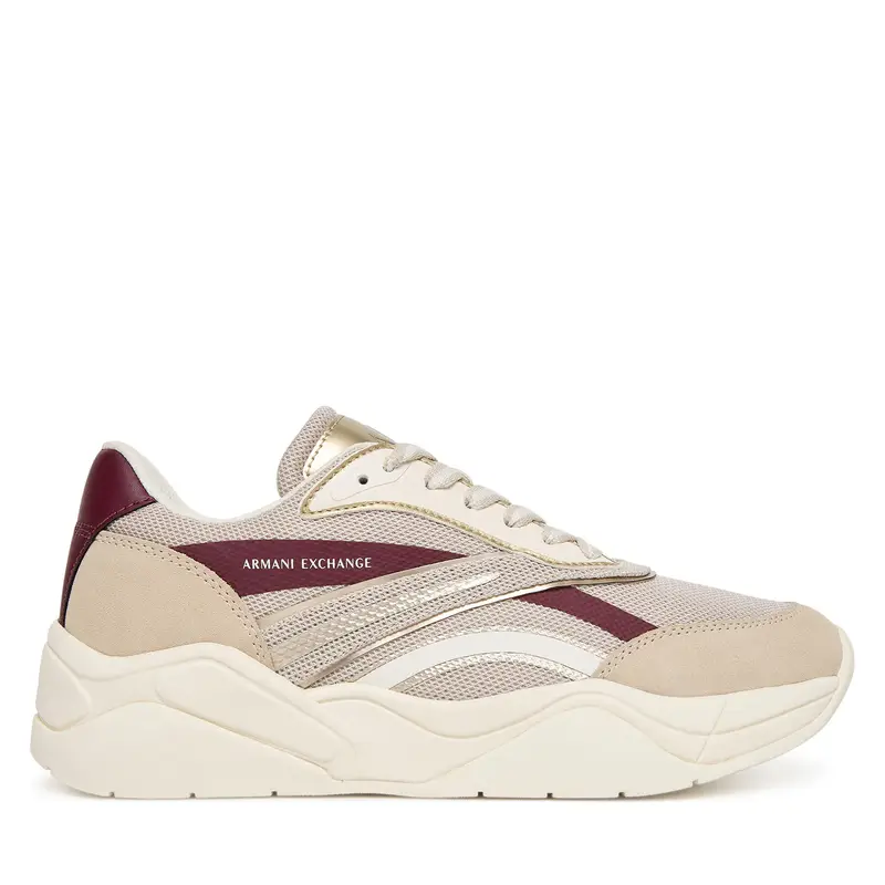 Sneakers Armani Exchange XW001618 AF17444 MZ288 Beige