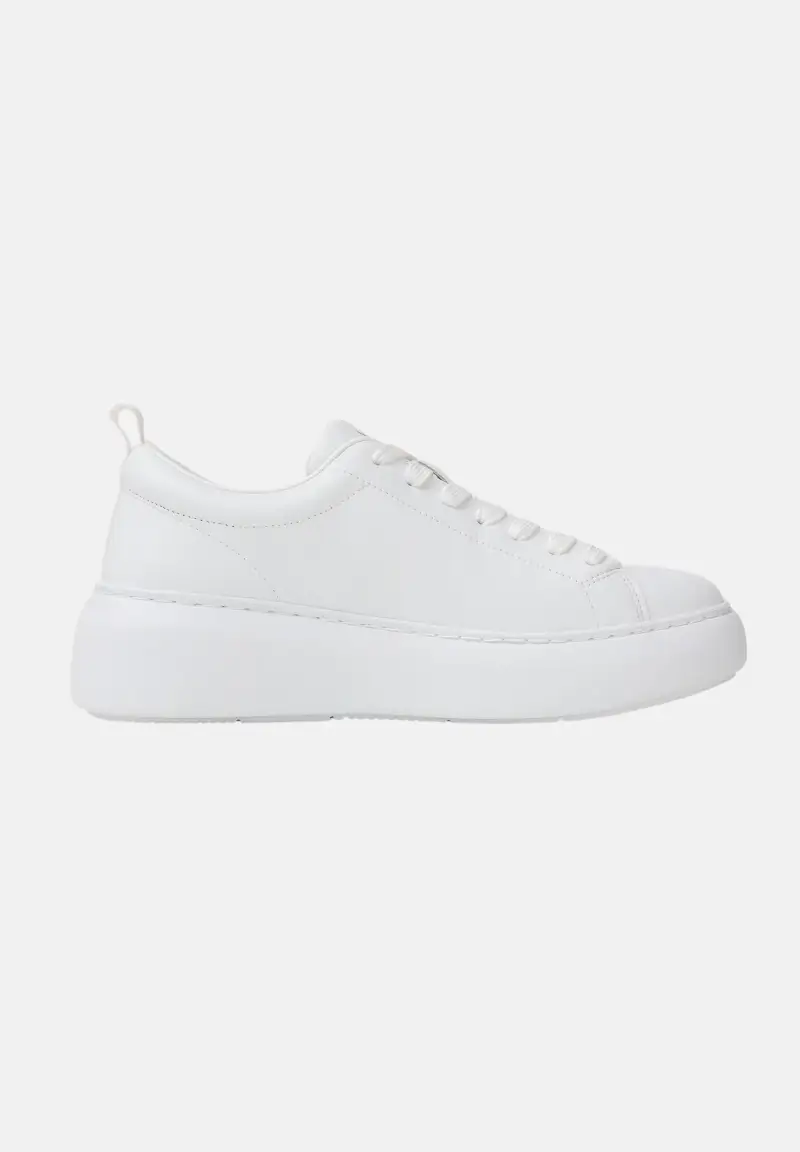 Sneakers bianche da donna miniatura 3